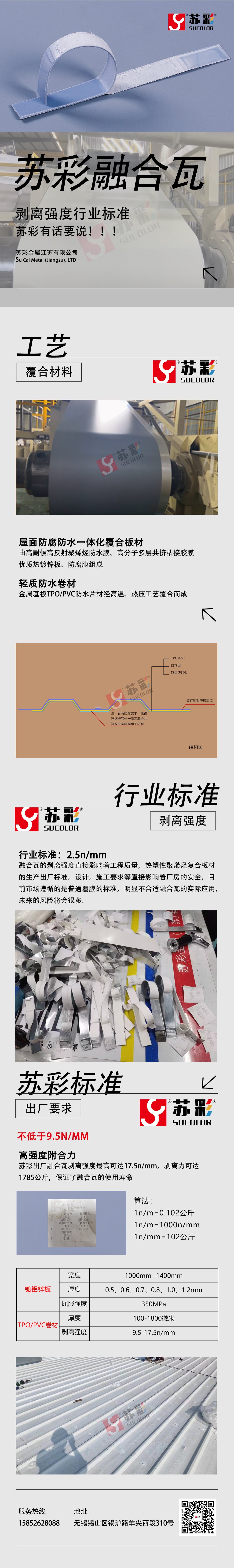 融合瓦 剝離強(qiáng)度